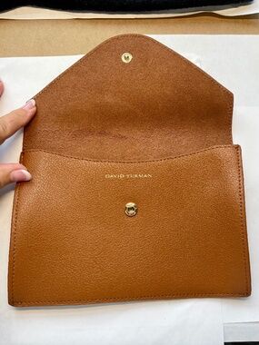 David Yurman Leather Jewelry Bag